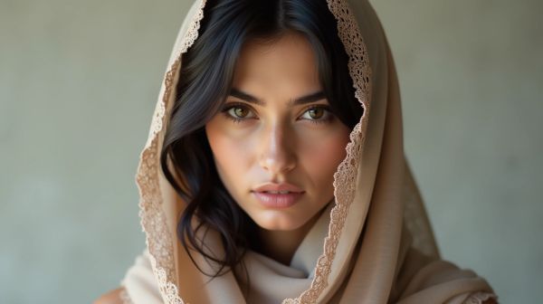 Optez pour le chouchou foulard pour une coiffure élégante