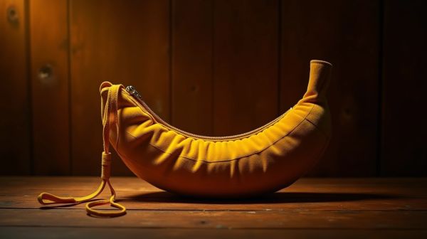 Un sac banane en velours pour allier confort et sophistication